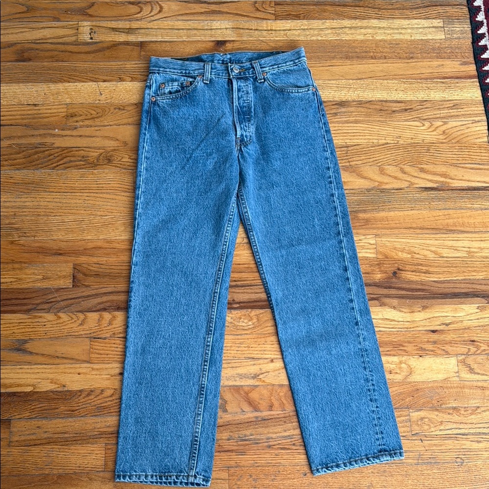 1992 VINTAGE NEW WITH TAGS LEVIS ORIGINAL 501 PRESHRUNK JEANS - Picture 5 of 7